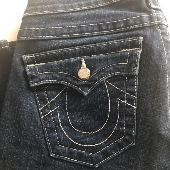 True Religion dark wash bootcut jeans - Picture 2 of 3